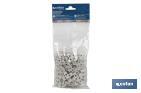 Highly resistant cross-shaped tile spacers for tiling projects | Available in different sizes and packaging - Cofan