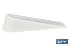Small tile wedges for professional tiling projects | Pack of 250 white pieces | Size: 5mm - Cofan