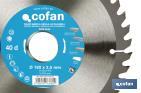 Circular saw blade | Suitable for cutting wood | Available in different teeth | Available in wide range of sizes - Cofan