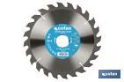 Circular saw blade | Suitable for cutting wood | Available in different teeth | Available in wide range of sizes - Cofan