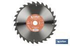 CIRCULAR SAW BLADE | WOOD CUTTING DISC | IDEA FOR TABLE SAWS | 28 TEETH | SIZE: 315 X 3.2 X 30MM