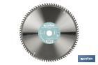 Mitre saw blade | Wood cutting disc with tips | Hard metal tipped saw blade | Available with different number of teeth and in various sizes - Cofan