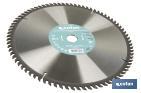 Mitre saw blade | Wood cutting disc with tips | Hard metal tipped saw blade | Available with different number of teeth and in various sizes - Cofan