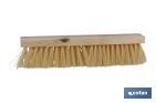 SWEEPING BRUSH WITH IMITATION MILLET | WIDTH: 50CM | POLYPROPYLENE BRISTLES