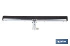 Metallic industrial squeegee | Available in 45 and 60cm in wide | Suitable for washing and removing fluids from floor - Cofan