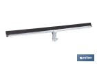 Metallic industrial squeegee | Available in 45 and 60cm in wide | Suitable for washing and removing fluids from floor - Cofan