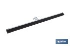 Metallic industrial squeegee | Available in 45 and 60cm in wide | Suitable for washing and removing fluids from floor - Cofan