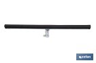 Metallic industrial squeegee | Available in 45 and 60cm in wide | Suitable for washing and removing fluids from floor - Cofan