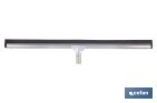 Metallic industrial squeegee | Available in 45 and 60cm in wide | Suitable for washing and removing fluids from floor - Cofan