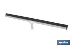 Metallic industrial squeegee | Available in 45 and 60cm in wide | Suitable for washing and removing fluids from floor - Cofan