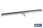 Metallic industrial squeegee | Available in 45 and 60cm in wide | Suitable for washing and removing fluids from floor - Cofan