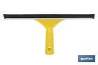Limpiacristales de Metal con Adaptador de 20 cm de Ancho | Compatible con Palos para hacer la labor más cómoda - Cofan