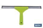 Limpiacristales de Metal con Adaptador de 20 cm de Ancho | Compatible con Palos para hacer la labor más cómoda - Cofan