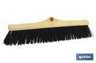 BROSSE INDUSTRIELLE POUR BALAYEUR | FIBRES EN PLASTIQUE EFFILÉES | LARGEUR DE 50 CM