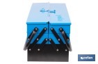 Cajas de herramientas metálica con 5 compartimentos - Cofan