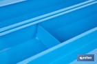 Cajas de herramientas metálica con 5 compartimentos - Cofan
