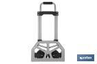 Folding steel hand truck | Non-slip bottom plate | Size: 365 x 380 x 960mm
 - Cofan