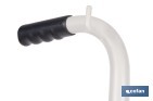 Carretilla portabidones | Ruedas de poliuretano con rodamientos y nylon | Mango acolchado | Ideal para talleres e industria | Adecuada para bidones de 60 litros - Cofan