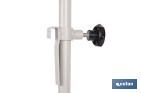 Carretilla portabidones | Ruedas de poliuretano con rodamientos y nylon | Mango acolchado | Ideal para talleres e industria | Adecuada para bidones de 60 litros - Cofan