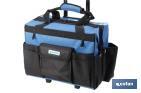 Tool bag on sturdy wheels with multiple pockets | Size: 45 x 24 x 42cm - Cofan