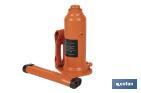 Hydraulic bottle jack | Maximum capacity of 4, 12 and 20 tonnes | High-quality and resistant steel - Cofan