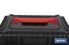 Carrying case with ABS latches, 2 handles and padded foam | Size: 44.5 x 36 x 21.6cm - Cofan