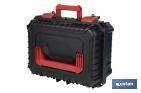 Carrying case with ABS latches, 2 handles and padded foam | Size: 44.5 x 36 x 21.6cm - Cofan