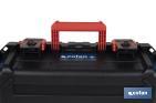 Carrying case with ABS latches, 2 handles and padded foam | Size: 44.5 x 36 x 21.6cm - Cofan