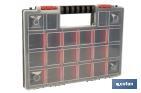Estojo organizador de ferramentas com compartimentos para peças pequenas | Disponível em três tamanhos diferentes - Cofan