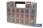 Estojo organizador de ferramentas com compartimentos para peças pequenas | Disponível em três tamanhos diferentes - Cofan