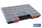 Estojo organizador de ferramentas com compartimentos para peças pequenas | Disponível em três tamanhos diferentes - Cofan
