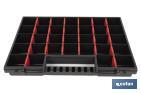 Estojo organizador de ferramentas com compartimentos para peças pequenas | Disponível em três tamanhos diferentes - Cofan