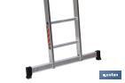 Aluminium ladder 1 step EN 131 - Cofan