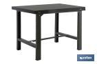 Table de travail en acier | Convient pour atelier et garage | Couleur anthracite | Dimensions : 120 x 73 cm - Cofan