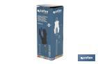 Double ended stubby Phillips and slotted screwdriver PH2 | Available lengths in 38 and 100mm | Ø6mm shank - Cofan