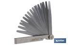 FEELER GAUGE 18 BLADES | GAP MEASURING TOOL | AVAILABLE THICKNESSES FROM 0.002 TO 0.040MM