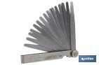 GALGAS DE ESPESORES CON 8 Y 18 HOJAS | MEDIDOR DE ESPESORES | CON MEDIDAS DE ESPESOR DESDE 0.05 MM HASTA 1,0 MM