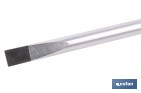 Destornillador plano electricista DIN 5265 modelo Gripforce | Punta magnética y mango antideslizante | Disponible en diferentes tamaños - Cofan