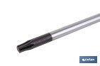 Destornillador Torx modelo DIN 50150 Gripforce | Punta magnética y mango antideslizante | Disponible en diferentes tamaños - Cofan