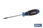 Destornillador Torx inviolable modelo Gripforce | Punta magnética y mango antideslizante | Disponible en diferentes tamaños - Cofan