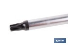 Destornillador Torx inviolable modelo Gripforce | Punta magnética y mango antideslizante | Disponible en diferentes tamaños - Cofan