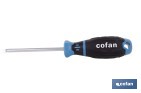 Destornillador Spanner doble punta modelo Gripforce | Punta magnética y mango antideslizante | Disponible en diferentes tamaños - Cofan