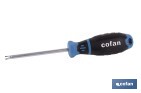 Destornillador Spanner doble punta modelo Gripforce | Punta magnética y mango antideslizante | Disponible en diferentes tamaños - Cofan