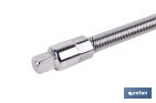 Destornillador flexible con 9 vasos hexagonales Gripforce | Incluye vasos desde SW5 hasta SW13 - Cofan
