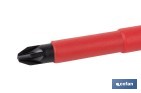 Destornillador Pozidrive aislado modelo Gripforce | Conforme a IEC 60900 y GS | Disponible en diferentes tamaños - Cofan