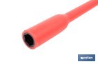 Destornillador de vaso hexagonal de electricista 1000 V aislado modelo GripForce - Cofan