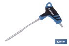 Destornillador Torx con mango en T Gripforce | Doble punta y mango antideslizante | Disponible en diferentes tamaños - Cofan