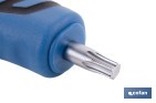 Destornillador Torx con mango en T Gripforce | Doble punta y mango antideslizante | Disponible en diferentes tamaños - Cofan