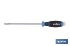 DESTORNILLADOR PLANO DE IMPACTO GRIPFORCE | CABEZA DE GOLPEO Y MANGO ANTIDESLIZANTE | DISPONIBLE EN DIFERENTES TAMAÑOS