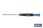Destornillador plano de alta precisión modelo Gripforce | Punta magnética y mango antideslizante | Disponible en diferentes tamaños - Cofan